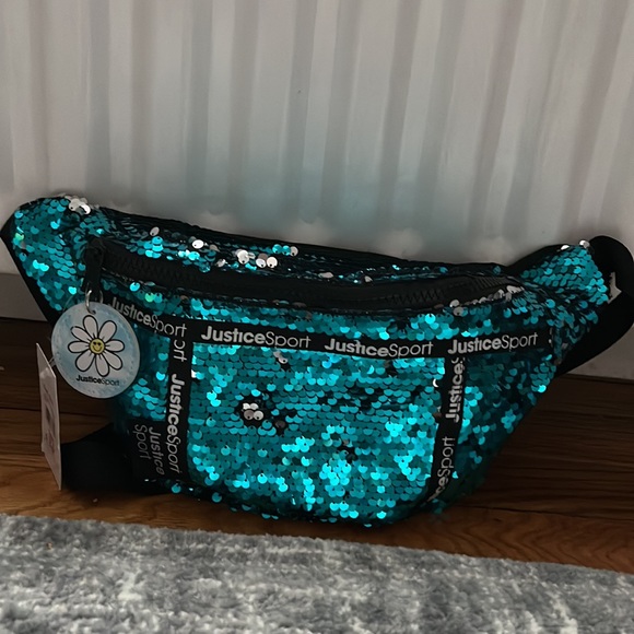 Justice Other - NWT Justice Sport Sequin Belt Bag